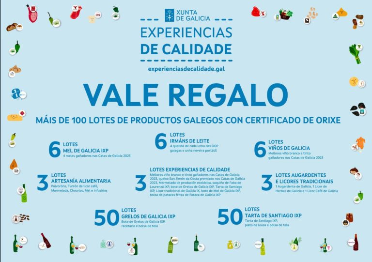 Lee más sobre el artículo Agacal – Experiencias de Calidade repartirá máis de 100 lotes de produtos galegos con certificado de orixe