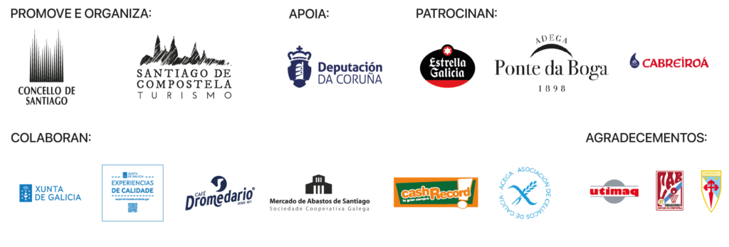 Patrocinadores XVI Santiago(é)Tapas